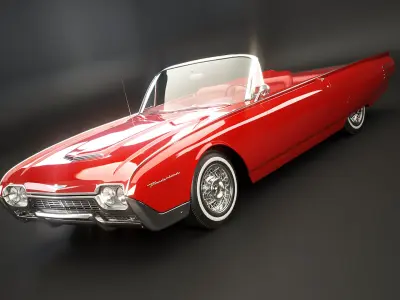  Ford Thunderbird 1961 Convertible 