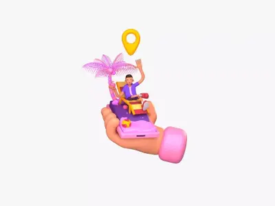 Traveling Location 3D model