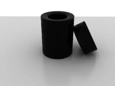 The Wheel two cylinders 3D model