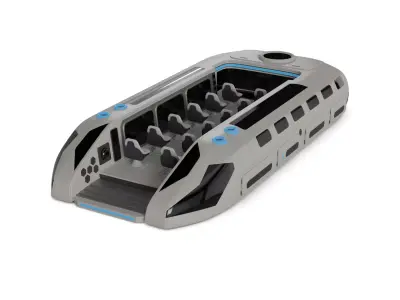 Mobile Command Center 3D model shop