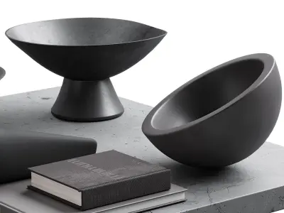 194 decorative set 036 japan dark kit 00 3D model