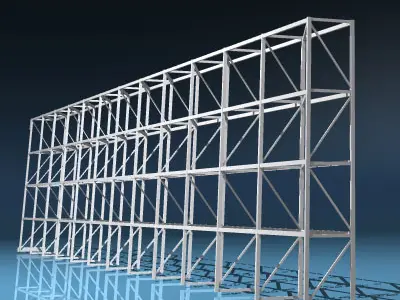 Depot single shelves 3D model