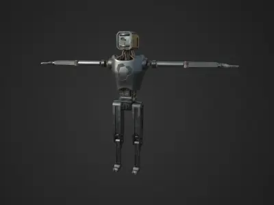 Z52 Robot Free 3D model