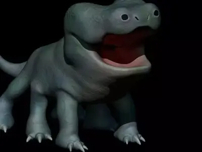 woola dinosaur 3D model