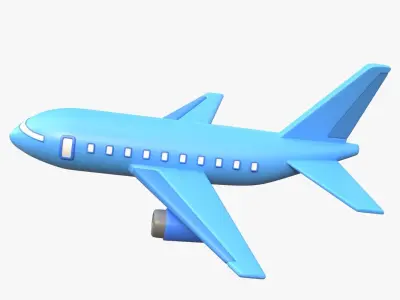 Plane 3D model