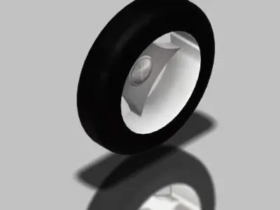 Tractor Tyre Free 3D model
