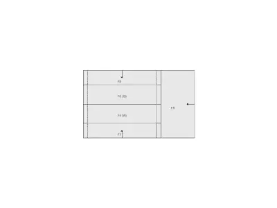 Residential Roof Sketch - 6-10 SQ - Xactimate 3D model