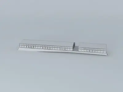 Kaohsiung Yangming Cijin warehouse Free 3D model