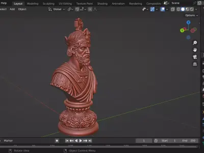 The Iron Sovereign 3D print model
