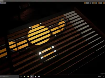 Vent Panel Free low-poly 3D model