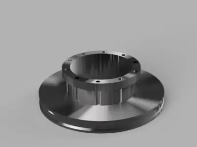 Break rotor disk model 1 Free 3D model