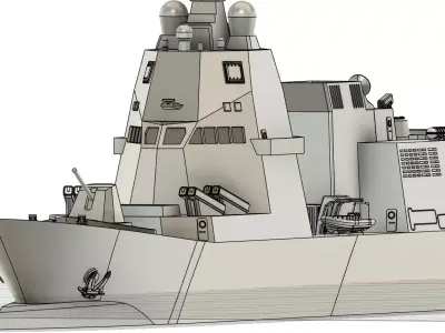 KRI Prabu Siliwangi 3D print model