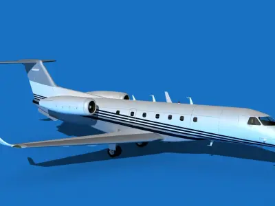 Embraer Legacy500 V02 3D model