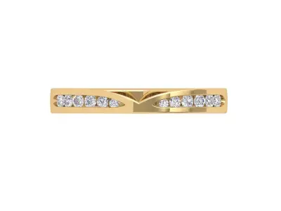 Wedding-Ring 3D print model 2