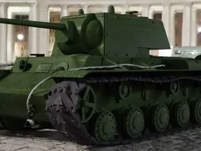KV-1 Tank 3D model