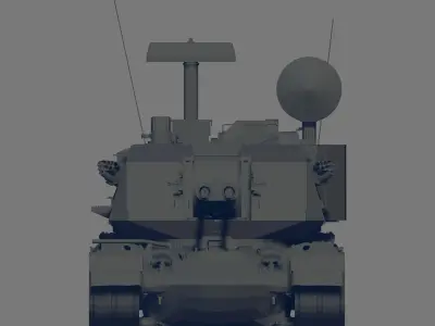 M247 Tank 3D model