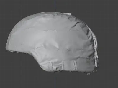 US Army Advanced Combat Helmet Cover Scan 3D model