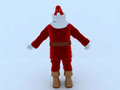 Santa Claus 3D model purchase