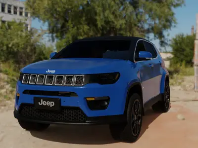 jeep suv Free 3D model