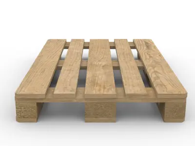 EUR UIC pallet  3D model