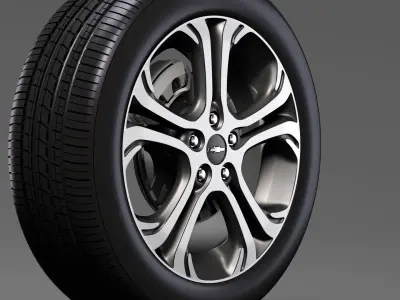 Chevrolet Bolt EV wheel 3D model