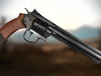 Revolver apk 3D model