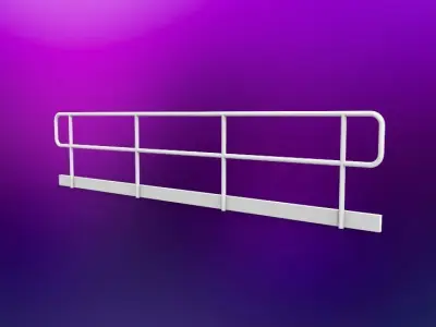 Industrial Railing 3D print model