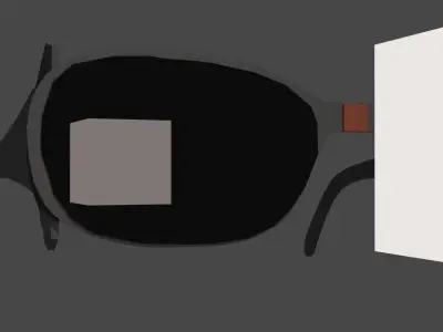 glasses pair of sunglasses 3D model buy
