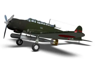 nakajima B5N Kate Type3 3D model