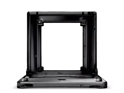 SciFi Metal Frame Display Stand Low-poly 3D model
