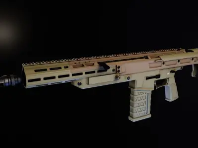 Textron NGSW-R Low-poly 3D model