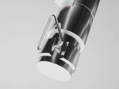 Luke Skywalker Lightsaber 3D model purchase