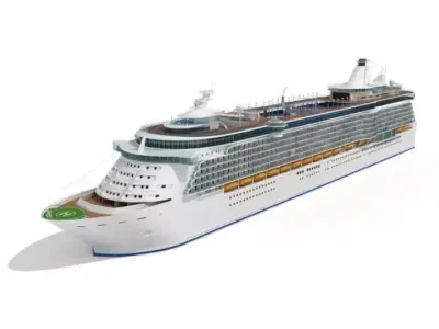 Cruise Ship 3D model