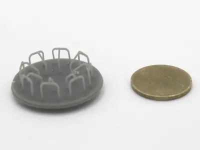 HO Scale Merry-go-round park scenery model  3D print model