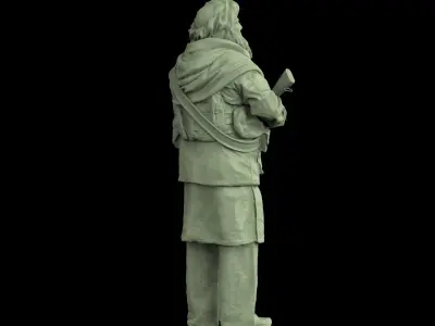 Taliban soldier 01 3D print model
