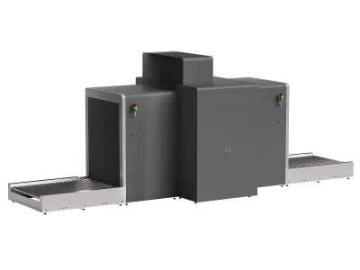 HP-SE150180D Large Dual View X-ray Screening System 3D model