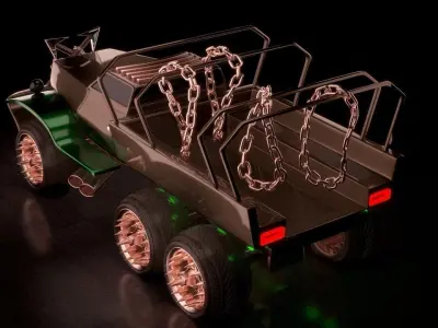 TRAPPER TWISTED METAL 3D model