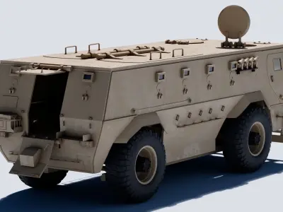 Fahd vehicle 3D model