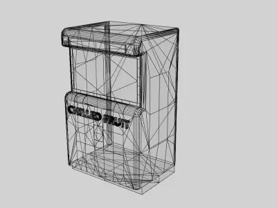 Retro Vending Machine 3D print model