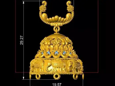 202507001-Antique Aura 3D print model purchase