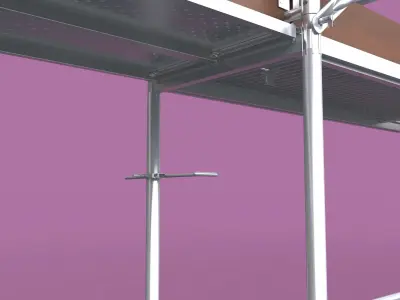 Scaffolding set of 3D model
