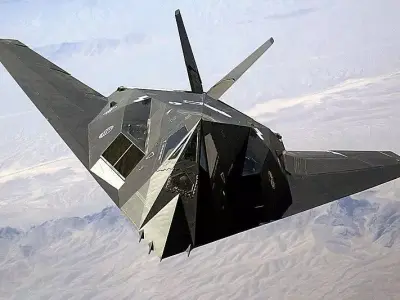 F-117A Nighthawk Stealth Fighter aircraft 3D model
