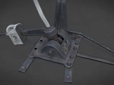Arrow Railway Low-poly 3D model purchase