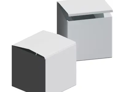 Product Box Mockup 3D model