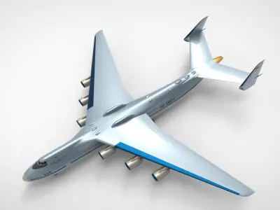 Antonov An-225 Mriya 3D model purchase