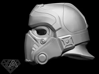 gears of war clayton carmine custom helmet  3D print model
