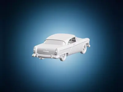 1955 Plymouth Belvedere Car Model 3D print model