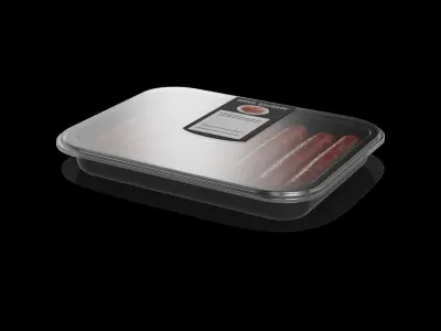 Smoked sausages Smoked Sausages 3D model 2