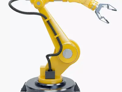 Robotic Mechanical Arm 3D model