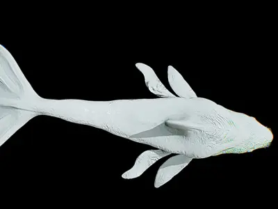 MONSTER FISH Low-poly 3D model